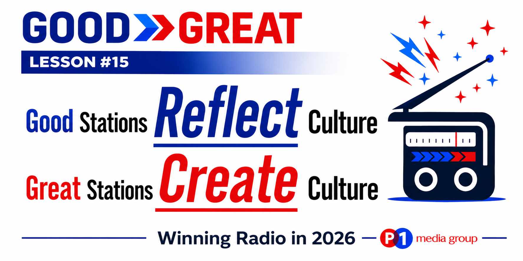 Lesson #15 Great Stations Create Culture